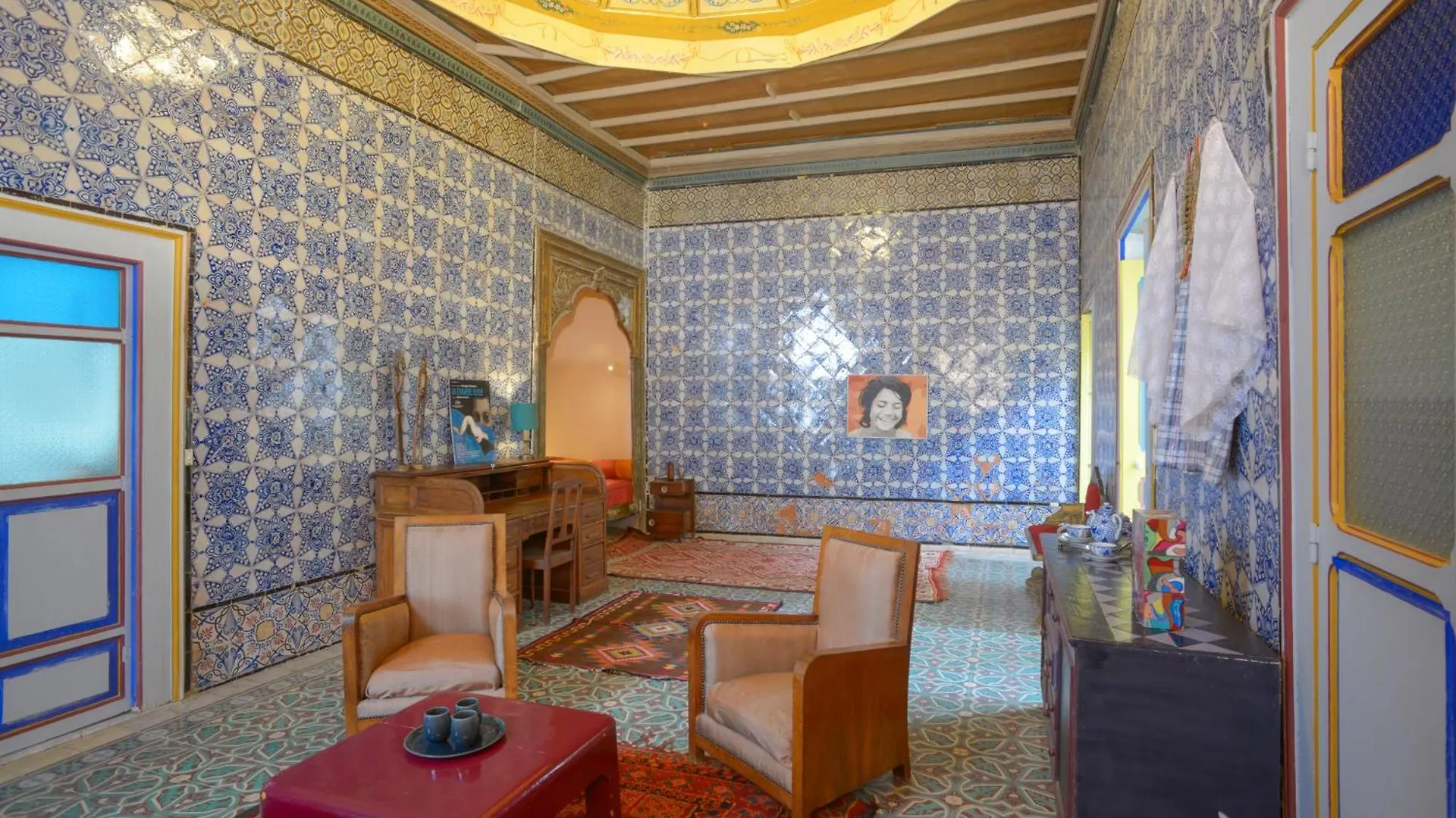 Bed and breakfast La Chambre Bleue Túnez